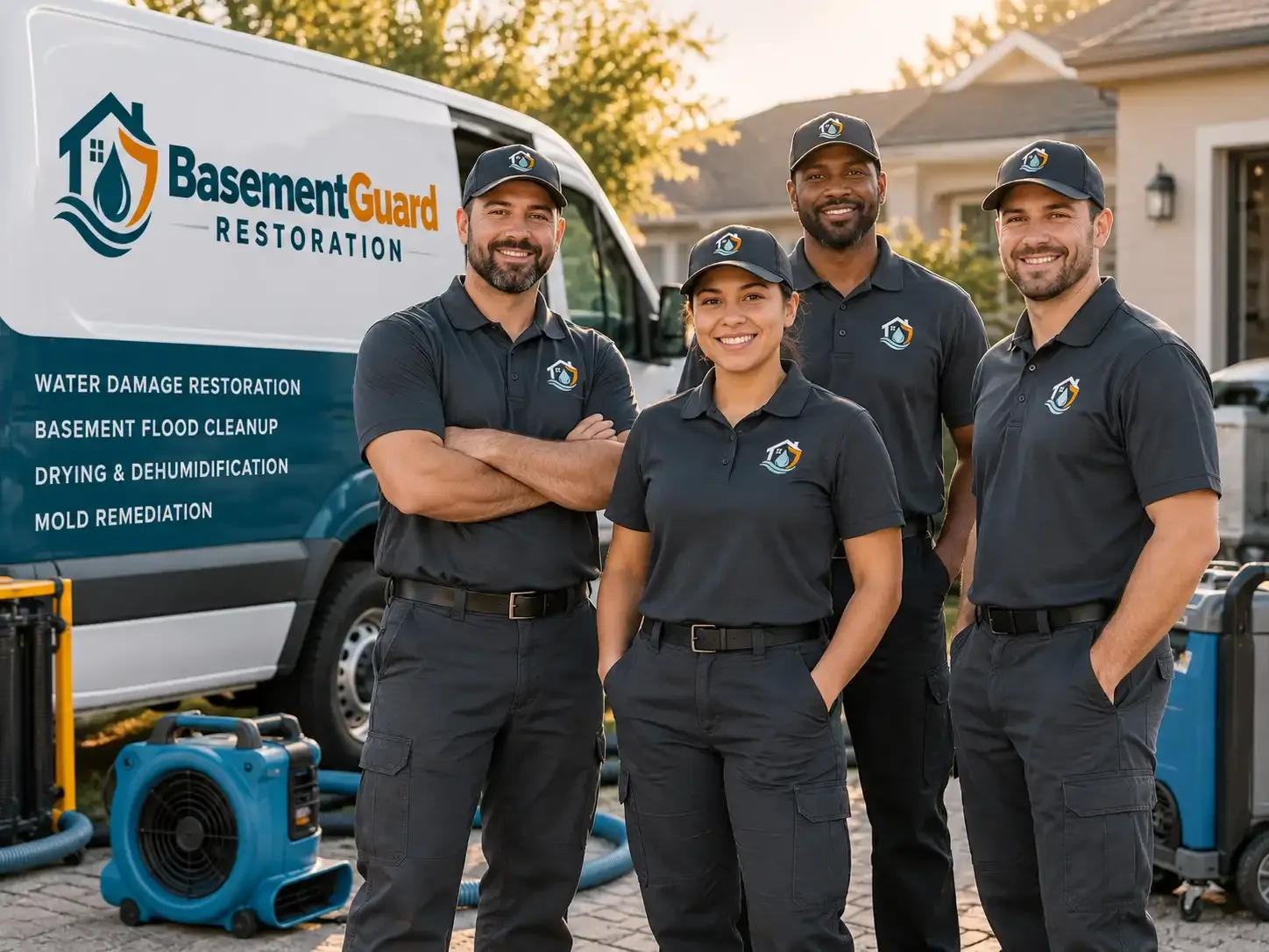 Basement Water Damage Restoration company in Amlin, OH